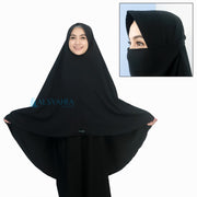 ALSYAHRA EXCLUSIVE JILBAB - Set Khimar PAD Cadar Tali Hijab Syari Premium