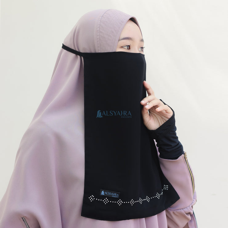 Cadar Tali Alhajr Sifon Jetblack Alsyahra Exclusive