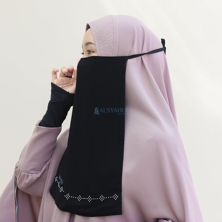 Cadar Tali Alhajr Sifon Jetblack Alsyahra Exclusive