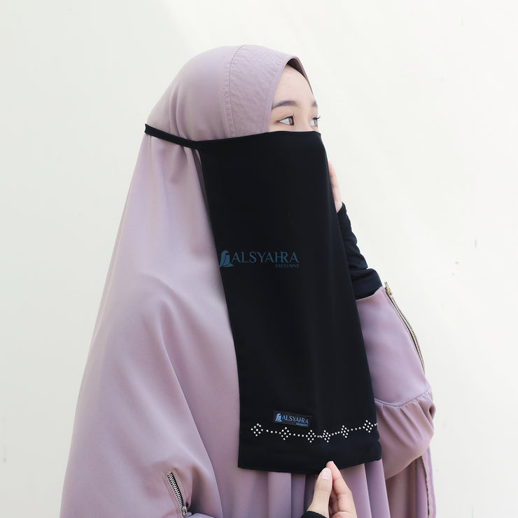 Cadar Tali Alhajr Sifon Jetblack Alsyahra Exclusive