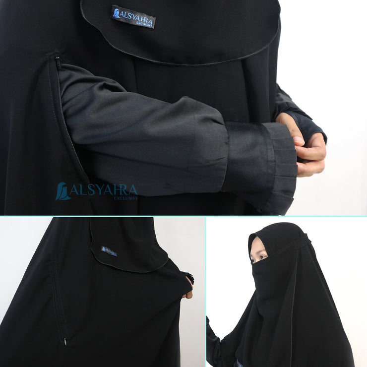 Bundling Gamis Khimar Alsyahra Exclusive X Anisa Rahma