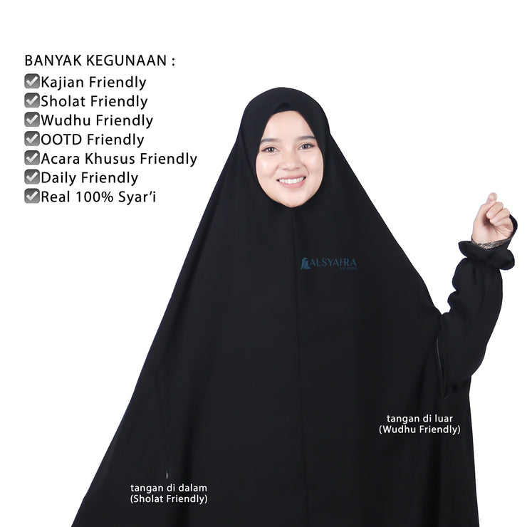 Bundling Gamis Khimar Alsyahra Exclusive X Anisa Rahma