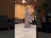 Alsyahra Exclusive Jilbab Set Khimar Shofa Haramain Niqab Poni Soft Crown Hijab Panjang Premium
