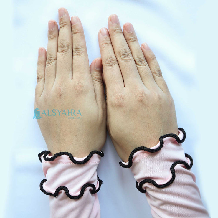 Alsyahra Exclusive Manset Handsock Butterfly Duo