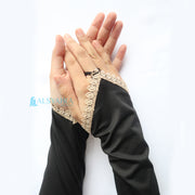 Manset Handsock Cincin Motif Halimah Alsyahra Exclusive