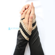 Alsyahra Exclusive Manset Handsock Cincin Motif Halimah Duo