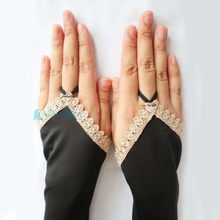 Manset Handsock Cincin Motif Halimah Alsyahra Exclusive