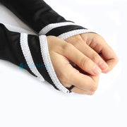 Alsyahra Exclusive Manset Handsock Cincin Motif Qaf Duo White