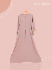 Abaya Gamis Fatimah Soft Crown Exclusive by Alsyahra Exclusive