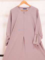 Abaya Gamis Fatimah Soft Crown Exclusive by Alsyahra Exclusive