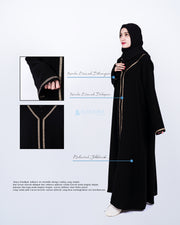 Bundling Gamis Khimar Alsyahra Exclusive X Peggy Melati Sukma