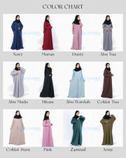 Abaya Gamis New Hurun In Luxury Wolfis Alsyahra Exclusive