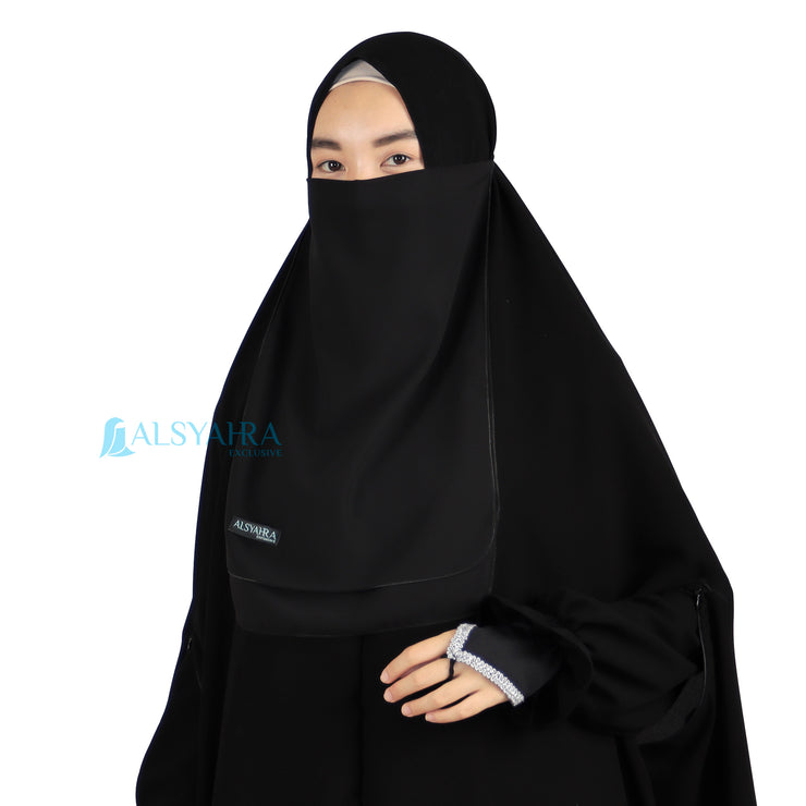 Alsyahra Exclusive Cadar Tali 2 Layer Sifon Premium