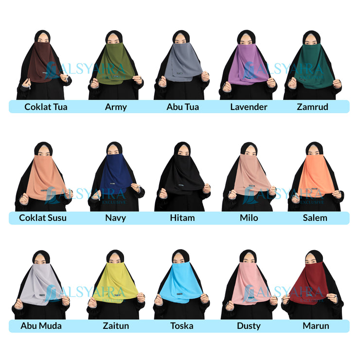 Alsyahra Exclusive Cadar Tali 2 Layer Sifon Premium
