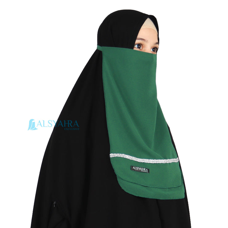 Alsyahra Exclusive Cadar Tali 2 Layer Zahrah Sifon Premium