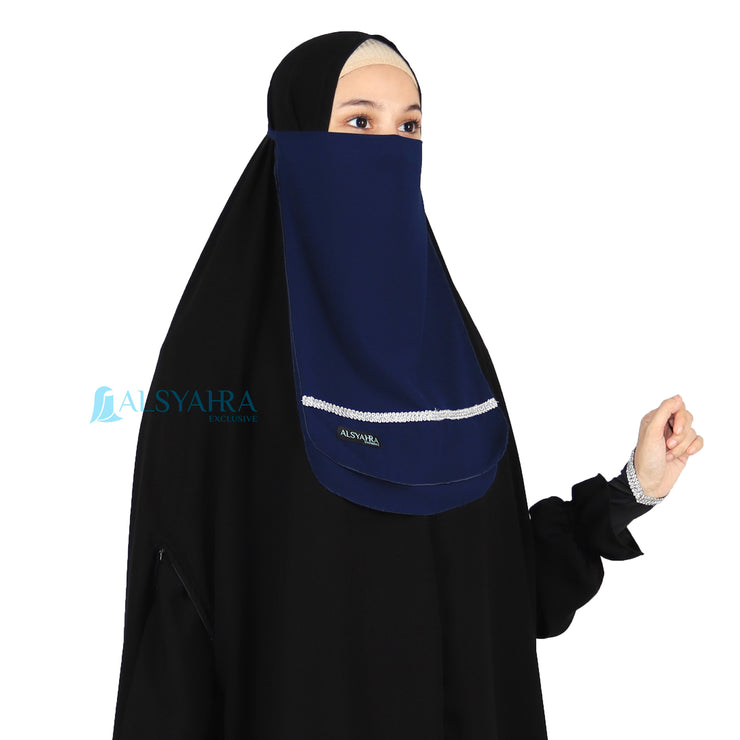 Alsyahra Exclusive Cadar Tali 2 Layer Zahrah Sifon Premium