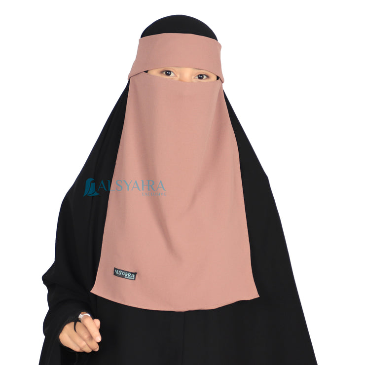 Alsyahra Exclusive Niqab Poni Pulldown Sifon Premium