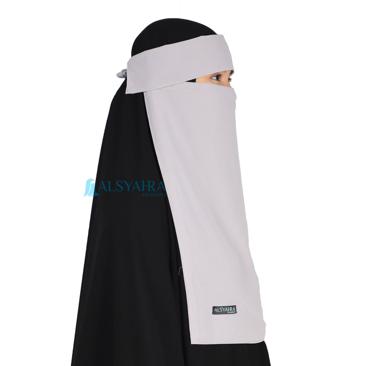 Alsyahra Exclusive Niqab Poni Pulldown Sifon Premium