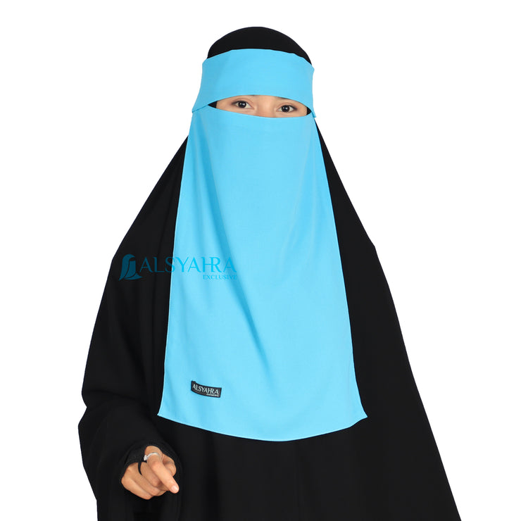 Alsyahra Exclusive Niqab Poni Pulldown Sifon Premium
