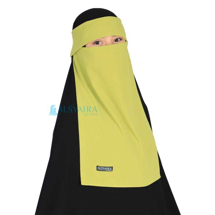 Alsyahra Exclusive Niqab Poni Pulldown Sifon Premium
