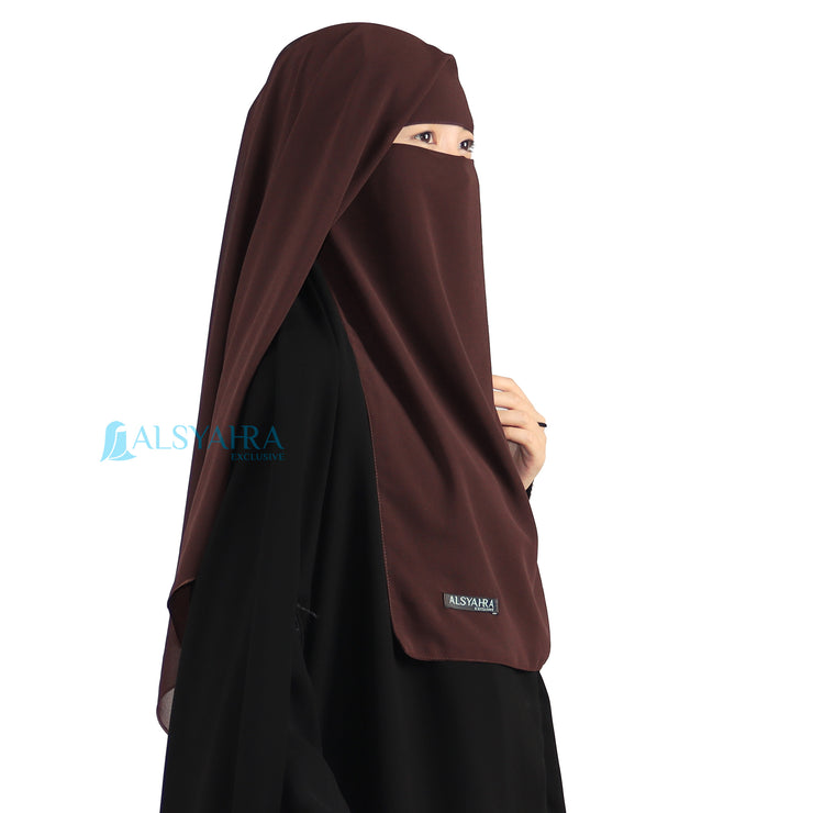 Alsyahra Exclusive Niqab Yaman Sifon Premium