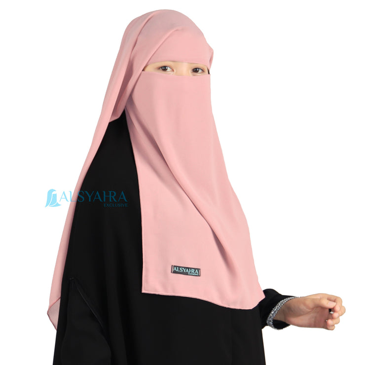 Alsyahra Exclusive Niqab Yaman Sifon Premium