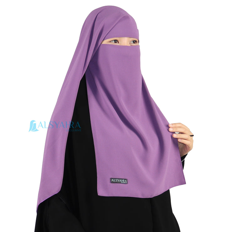 Alsyahra Exclusive Niqab Yaman Sifon Premium