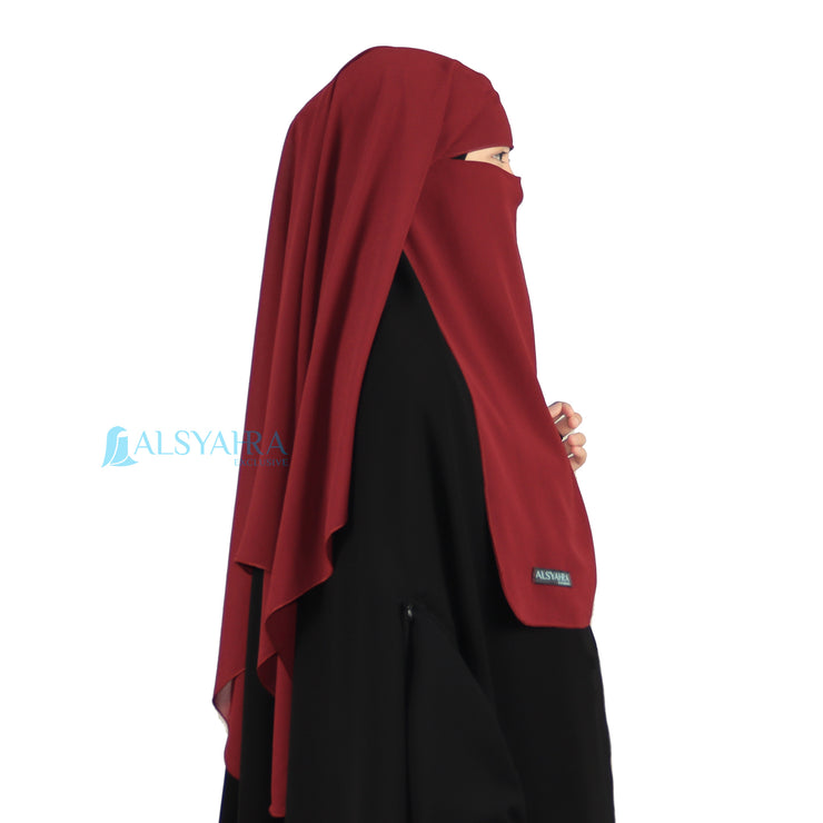 Alsyahra Exclusive Niqab Yaman Sifon Premium