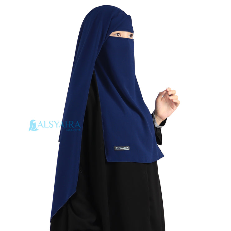 Alsyahra Exclusive Niqab Yaman Sifon Premium