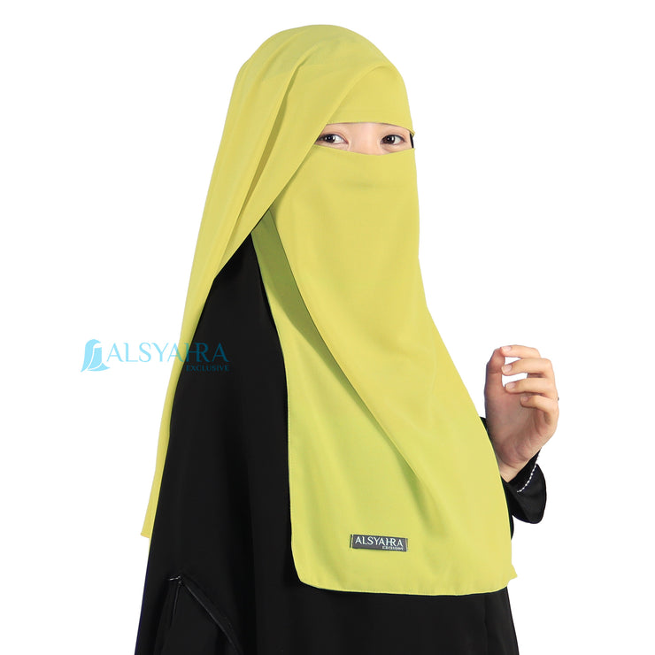 Alsyahra Exclusive Niqab Yaman Sifon Premium