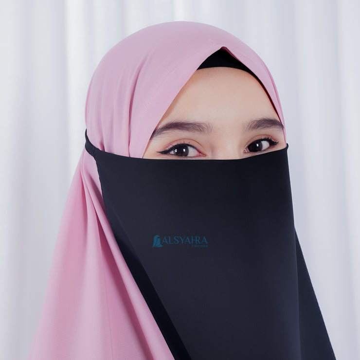 Cadar Tali Anatolia Sifon Silk Jetblack Alsyahra Exclusive
