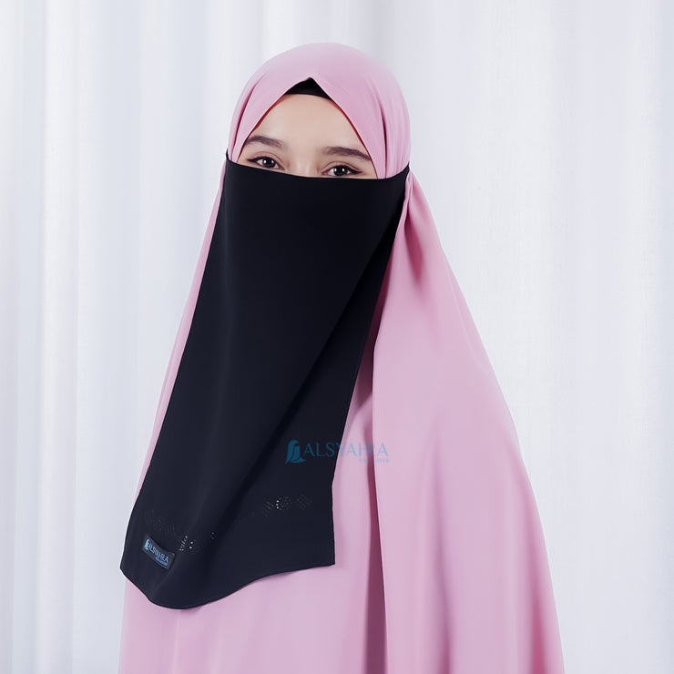 Cadar Tali Anatolia Sifon Silk Jetblack Alsyahra Exclusive