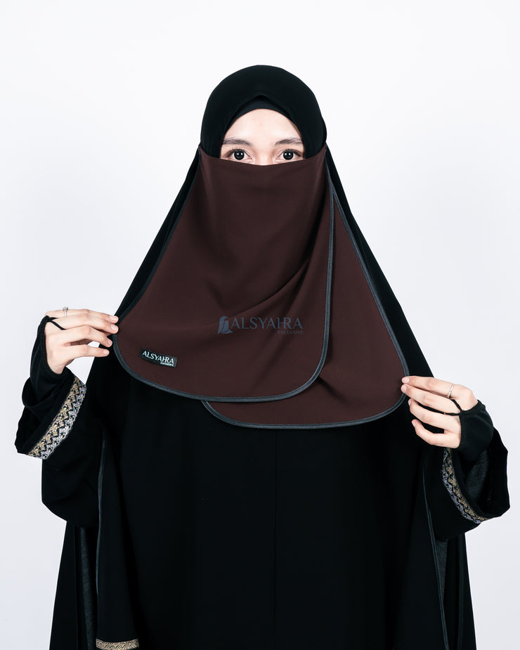 Cadar Tali Ikhfa 2 layer Sifon Premium Alsyahra Exclusive