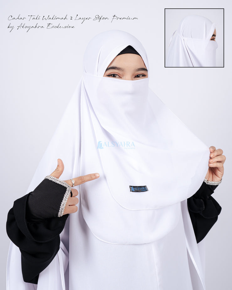 Cadar Tali Walimah 2 Layer Sifon Premium Alsyahra Exclusive