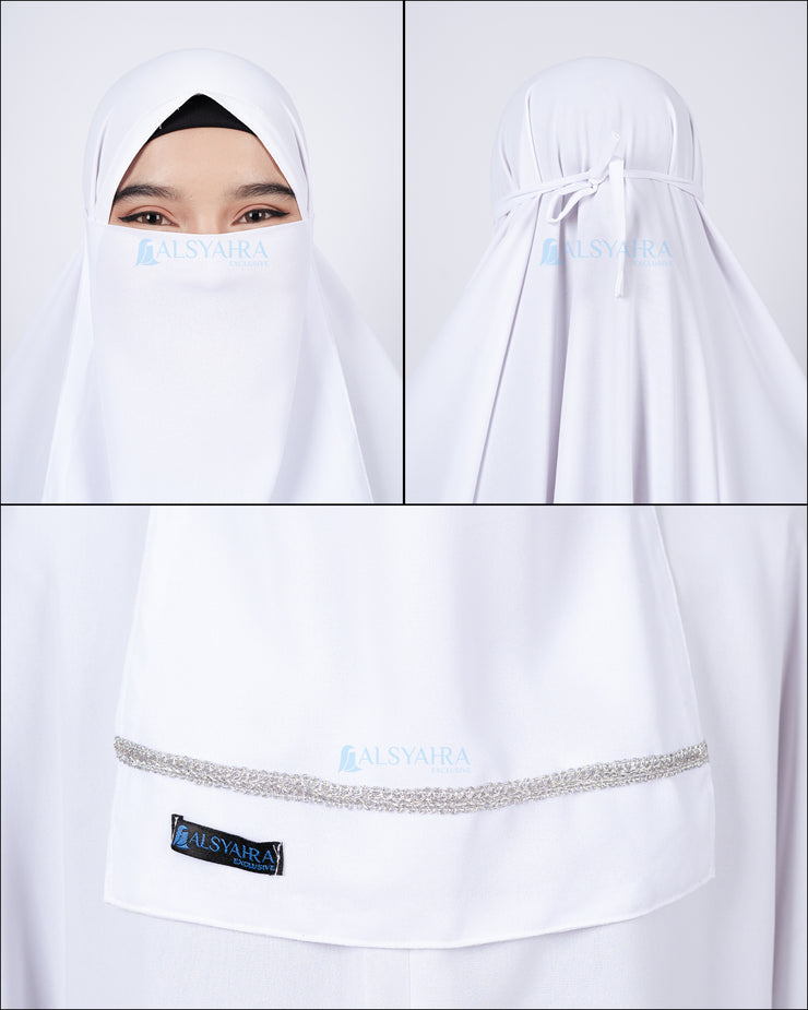 Cadar Tali Walimah Zahrah Sifon Premium Alsyahra Exclusive