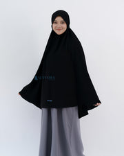 Alsyahra Exclusive Khimar Daily Size XL Jetblack