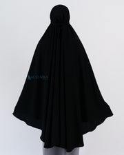 Alsyahra Exclusive Khimar Daily Size XXL Jetblack