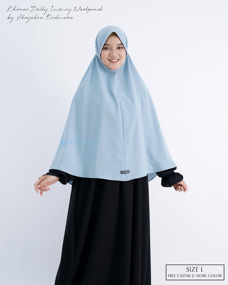 Khimar Daily Size L Luxury Wolfis Alsyahra Exclusive