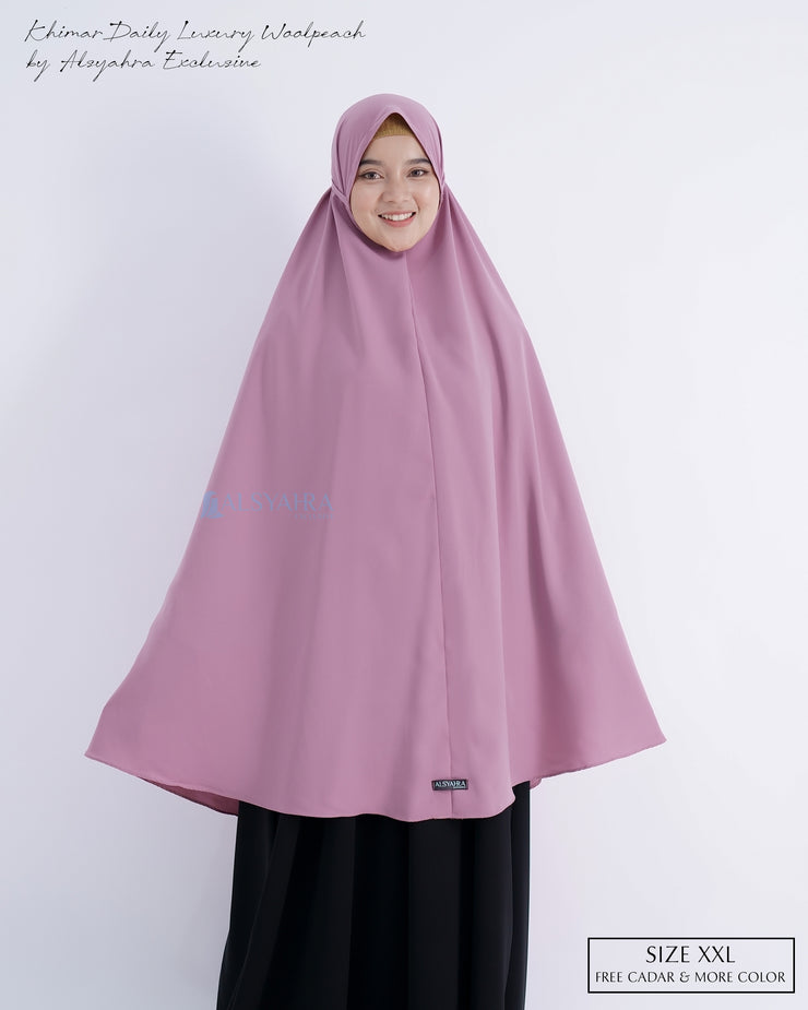 Khimar Daily Size XXL Luxury Wolfis Alsyahra Exclusive