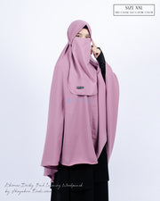 Khimar Daily Pad Size XXL Luxury Wolfis Alsyahra Exclusive