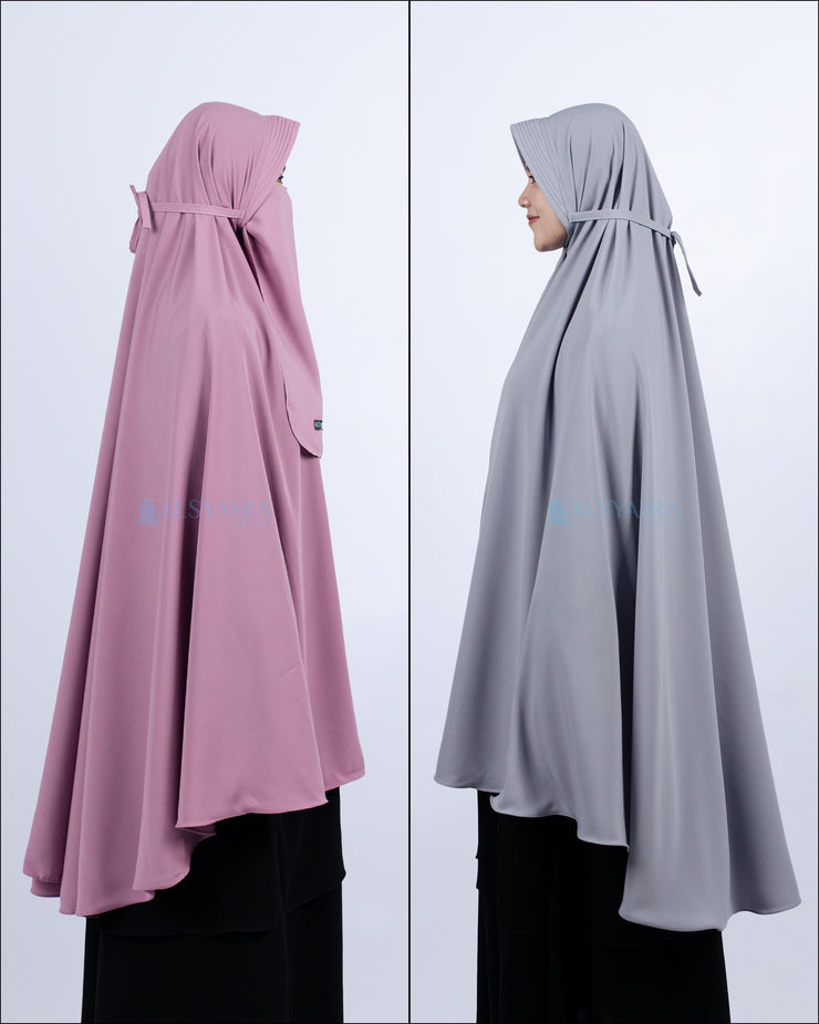 Khimar Daily Pad Size XXL Luxury Wolfis Alsyahra Exclusive