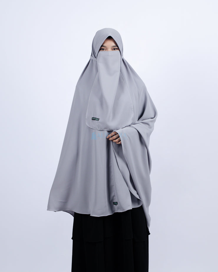 Khimar Daily Pad Size XXL Luxury Wolfis Alsyahra Exclusive