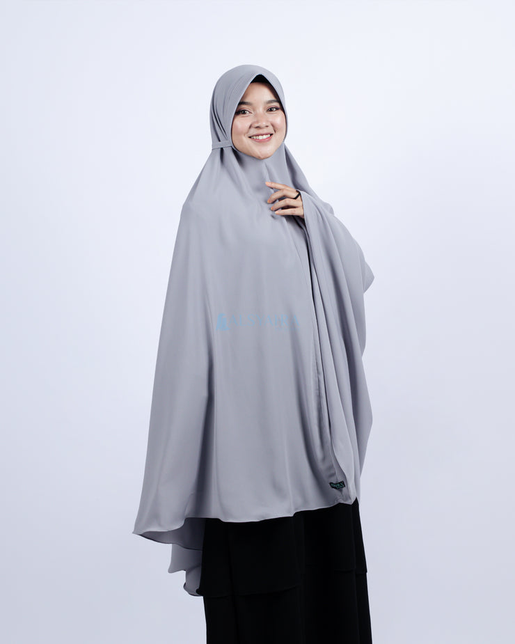 Khimar Daily Pad Size XXL Luxury Wolfis Alsyahra Exclusive