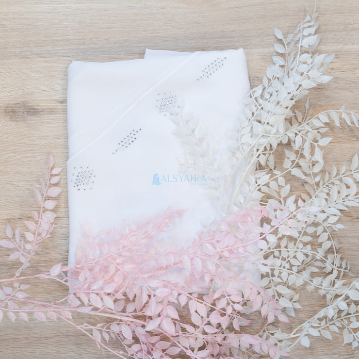 Bundling Set Walimah Abaya Khimar Cadar Tali 3 Layer Mediterania by Alsyahra Exclusive