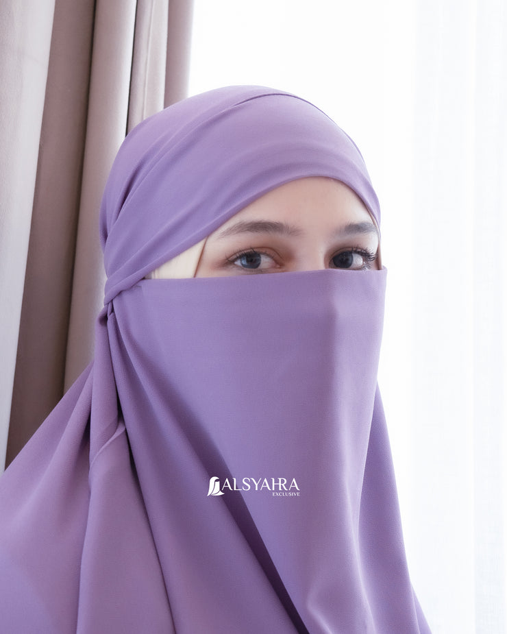 French Khimar Ayumi Sifon Premium by Alsyahra Exclusive