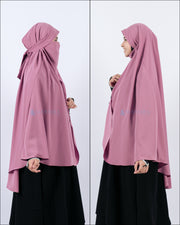 Alsyahra Exclusive French Khimar Handless Luxury Wolfis