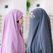 Alsyahra Exclusive French Khimar Handless Fatimah Luxury Airflow Size XL