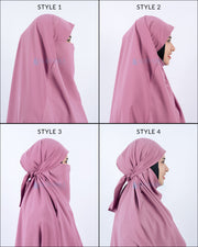 Alsyahra Exclusive French Khimar Handless Luxury Wolfis