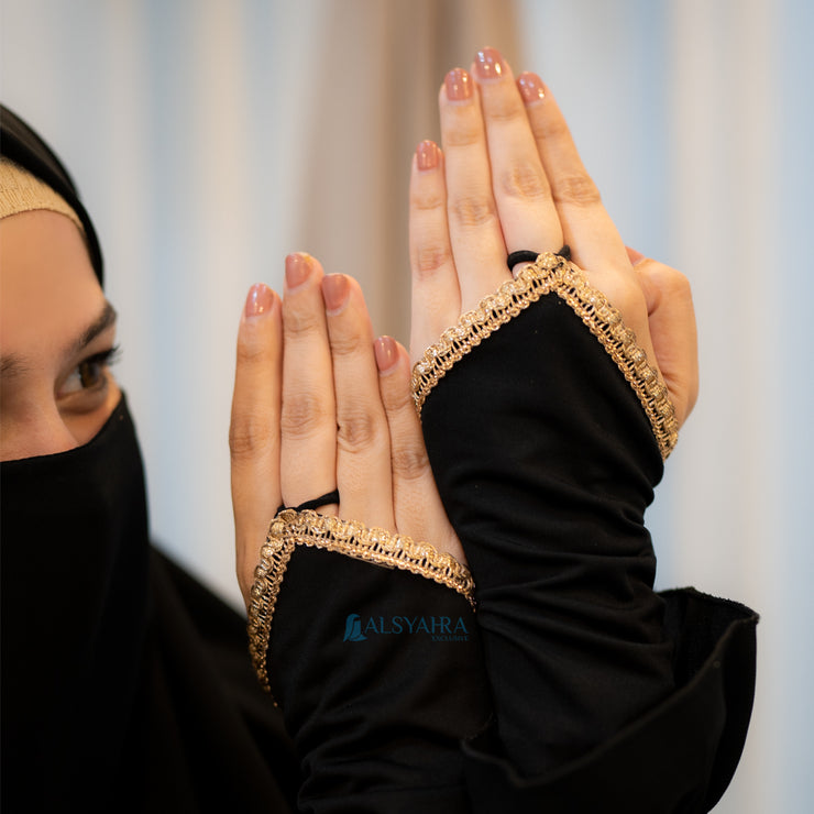 Alsyahra Exclusive Manset Handsock Cincin Motif New Raaina