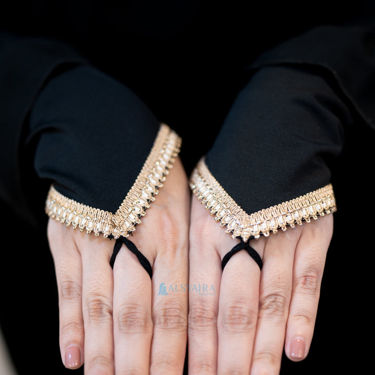 Alsyahra Exclusive Manset Handsock Cincin Motif New Shajara